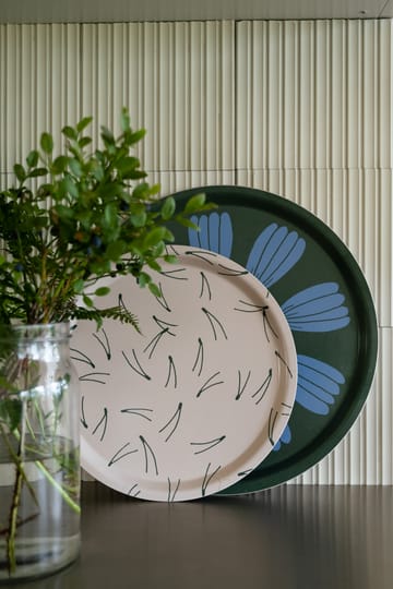 Bandeja Barr Ø31 cm - Nude-verde - Fine Little Day