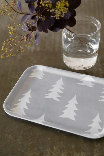 Bandeja Gran 20x27 cm - gris-blanco - Fine Little Day
