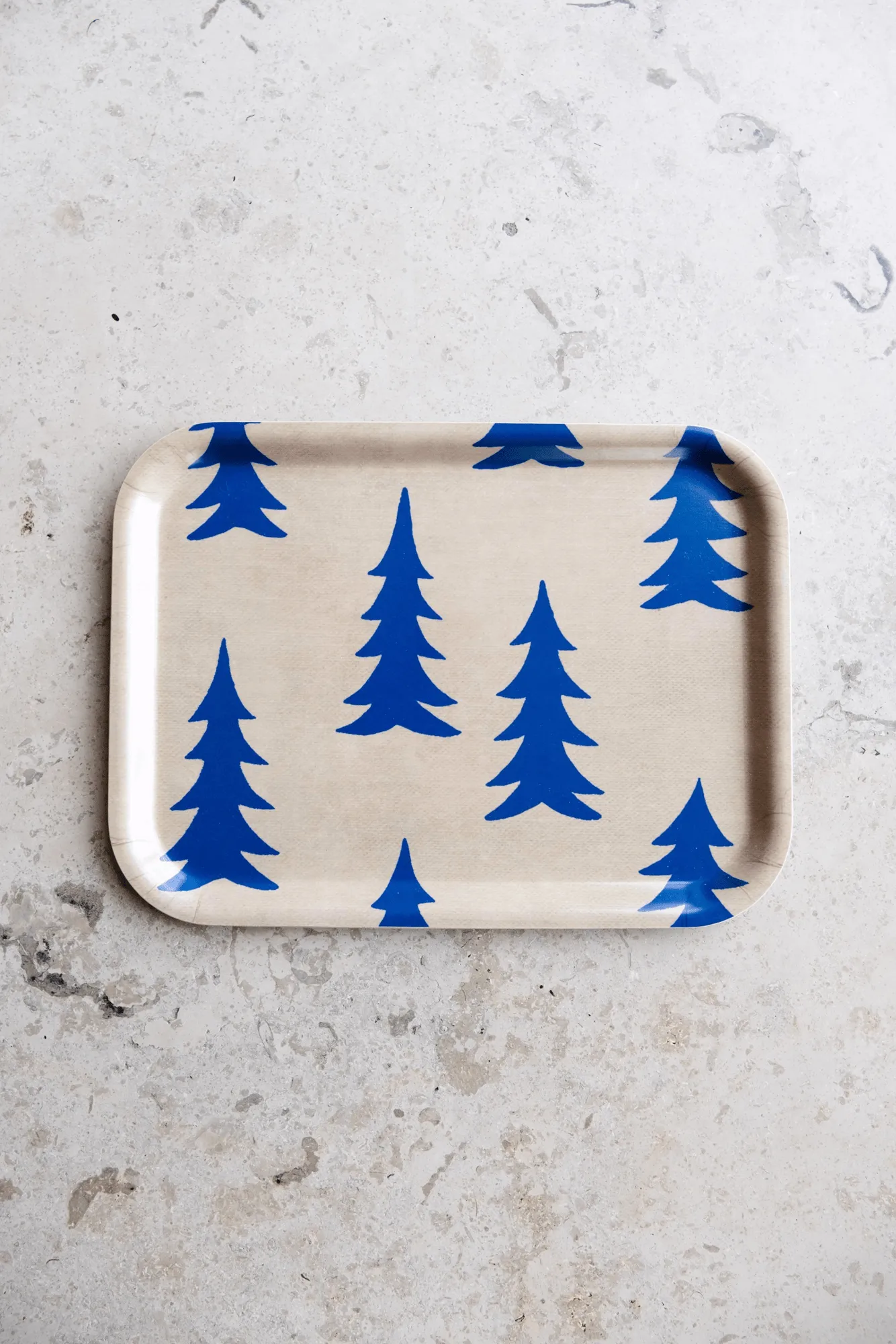 Bandeja Gran 20x27 cm, Natural-azul Fine Little Day