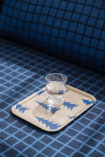 Bandeja Gran 20x27 cm - Natural-azul - Fine Little Day