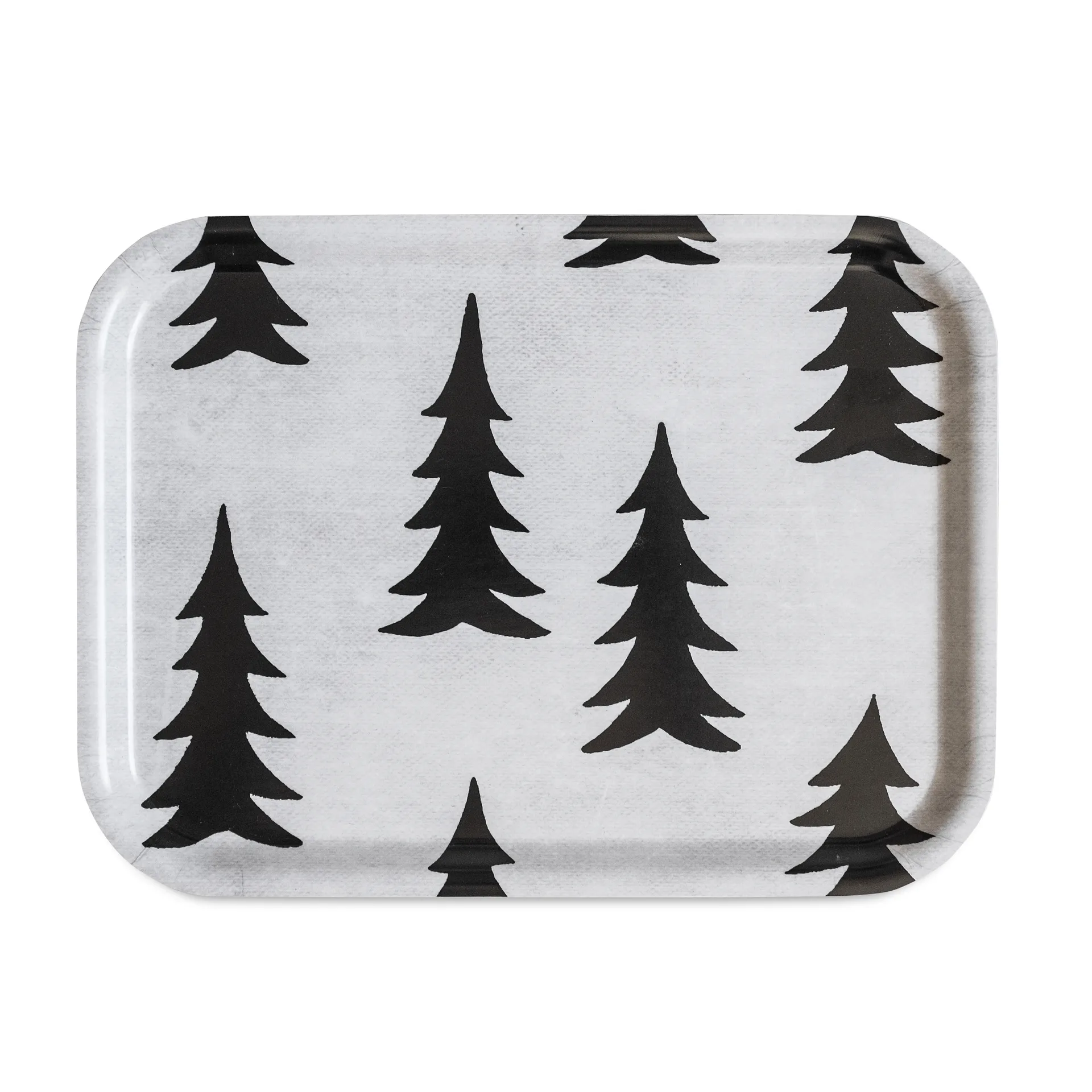 Bandeja Gran 20x27 cm, negro-blanco Fine Little Day