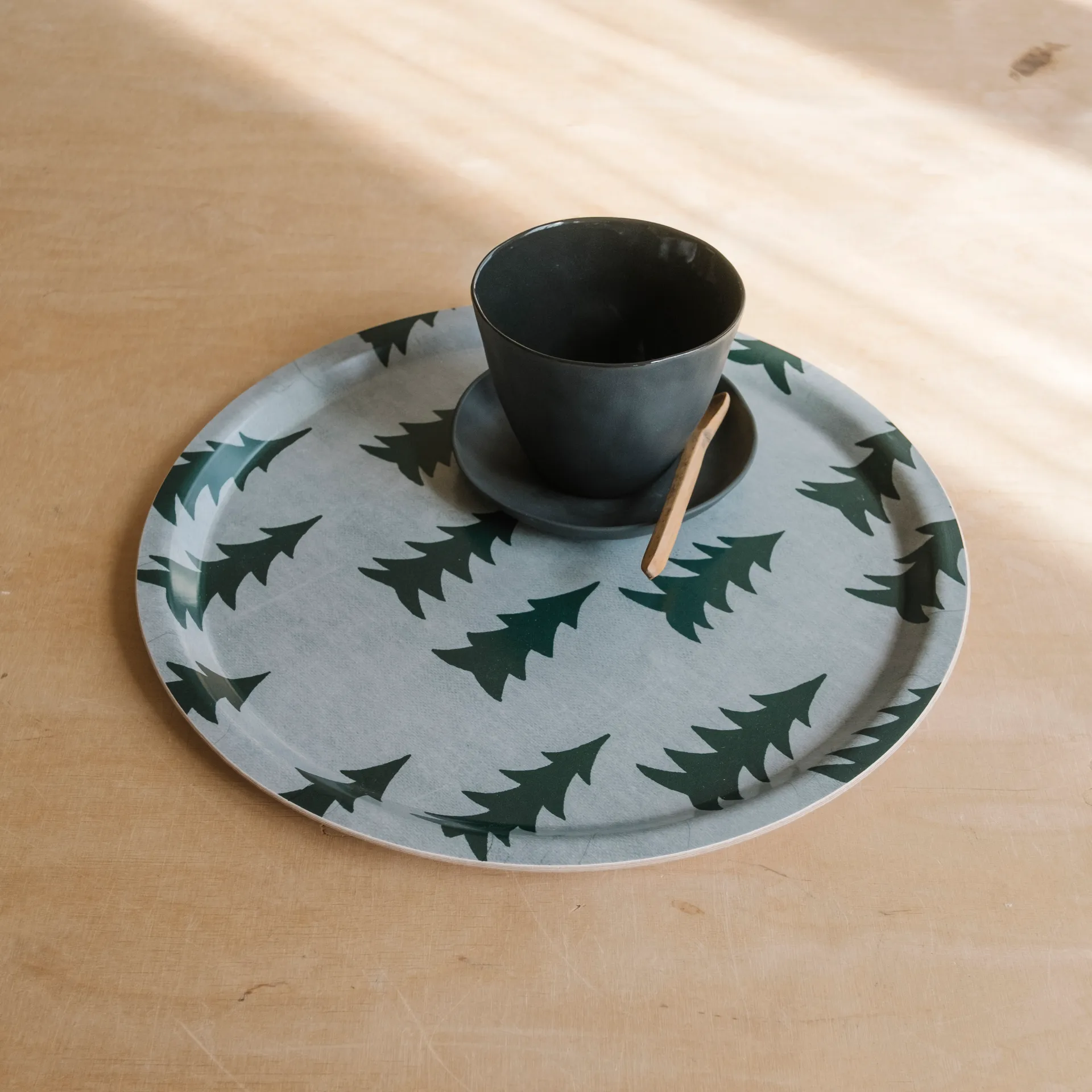 Bandeja Gran 31 cm, verde Fine Little Day