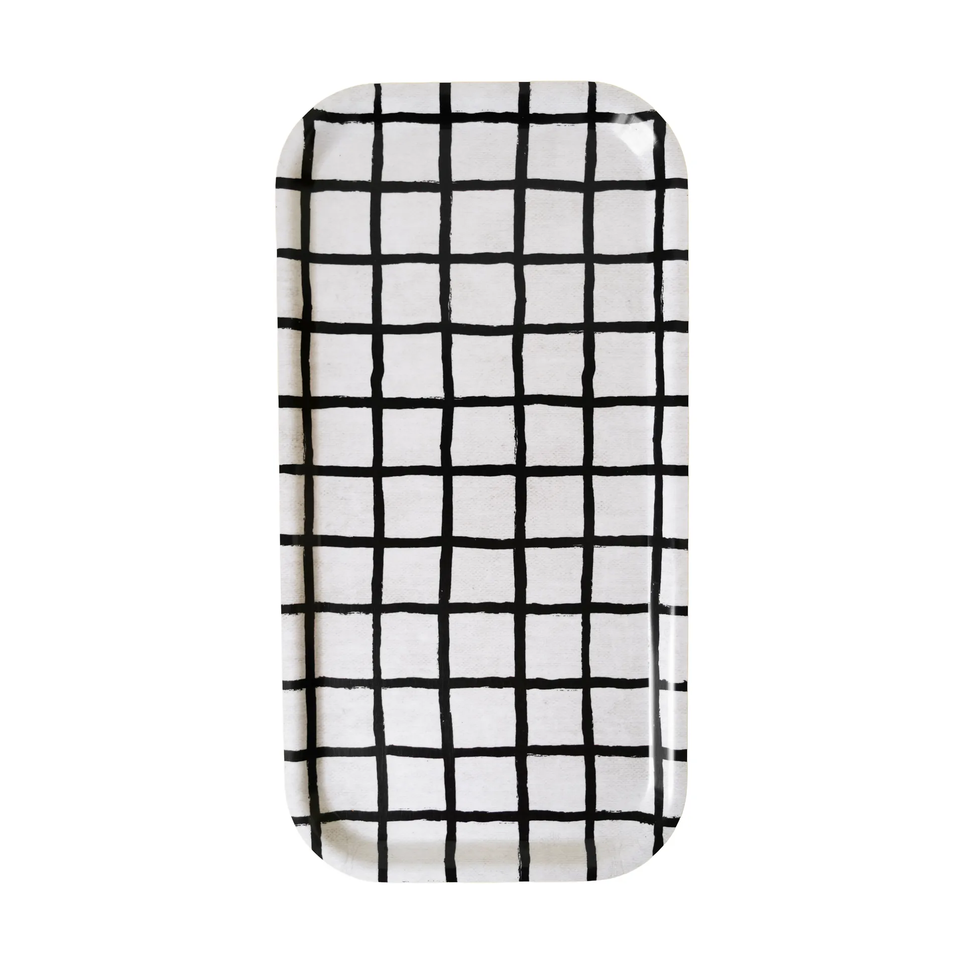 Bandeja Rutig 22x43 cm, Black-white Fine Little Day