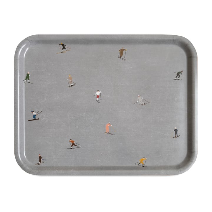 Bandeja Skiers 33x43 cm - gris - Fine Little Day