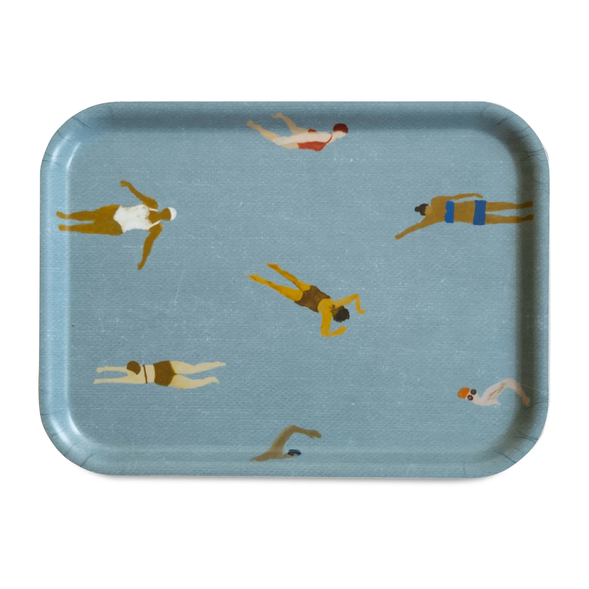 Bandeja Swimmers 20x27 cm, azul Fine Little Day