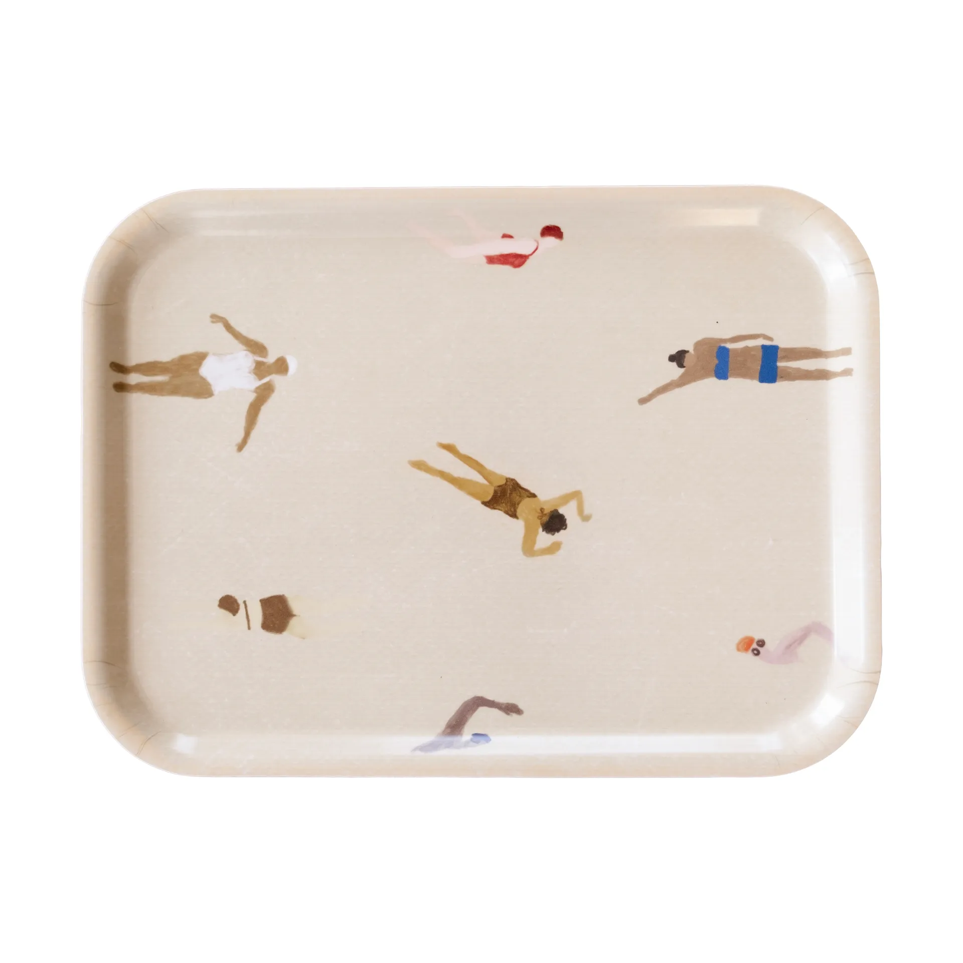 Bandeja Swimmers 20x27 cm, Beige Fine Little Day