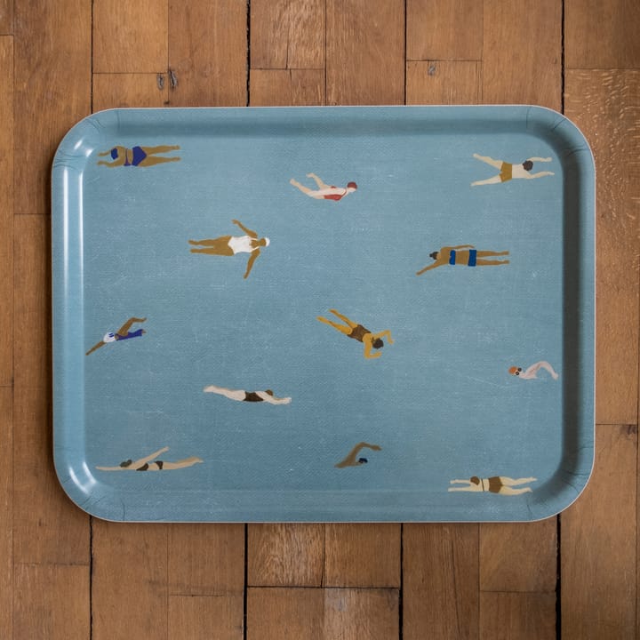 Bandeja Swimmers 33x43 cm - azul - Fine Little Day