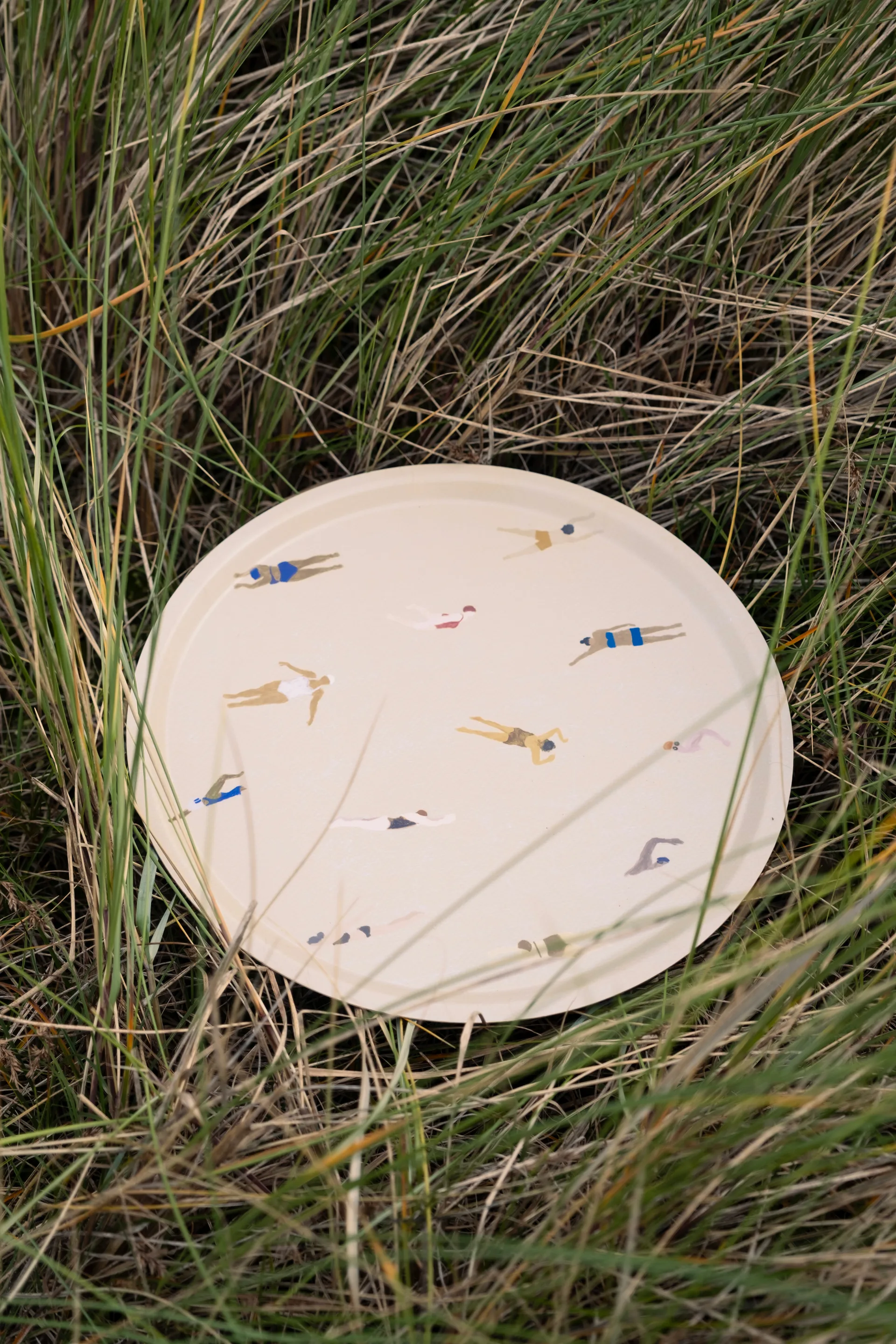Bandeja Swimmers Ø38 cm, Beige Fine Little Day
