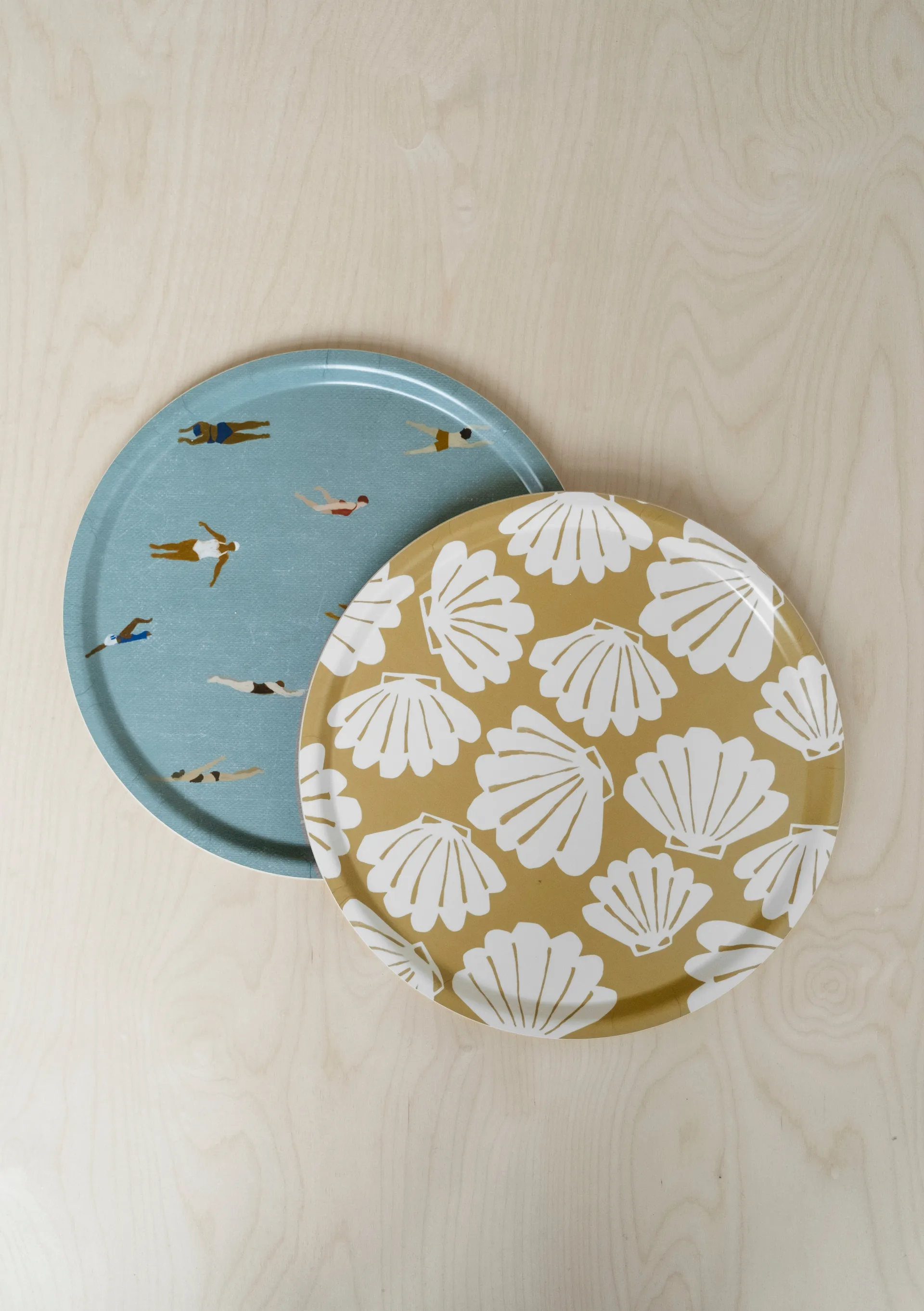 Bandeja Swimmers Ø38 cm, Beige Fine Little Day