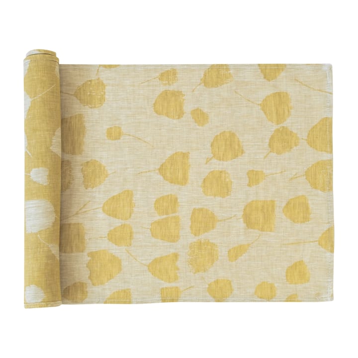 Camino de mesa Bouquet 150x45 cm - amarillo-blanco - Fine Little Day