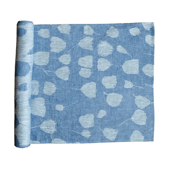 Camino de mesa Bouquet 150x45 cm - Azul-offwhite - Fine Little Day