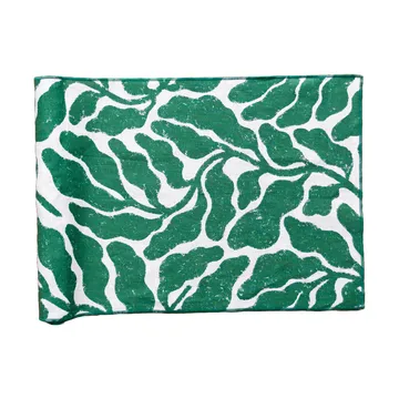 Camino de mesa Leaves - Green, 45x180 cm - Fine Little Day