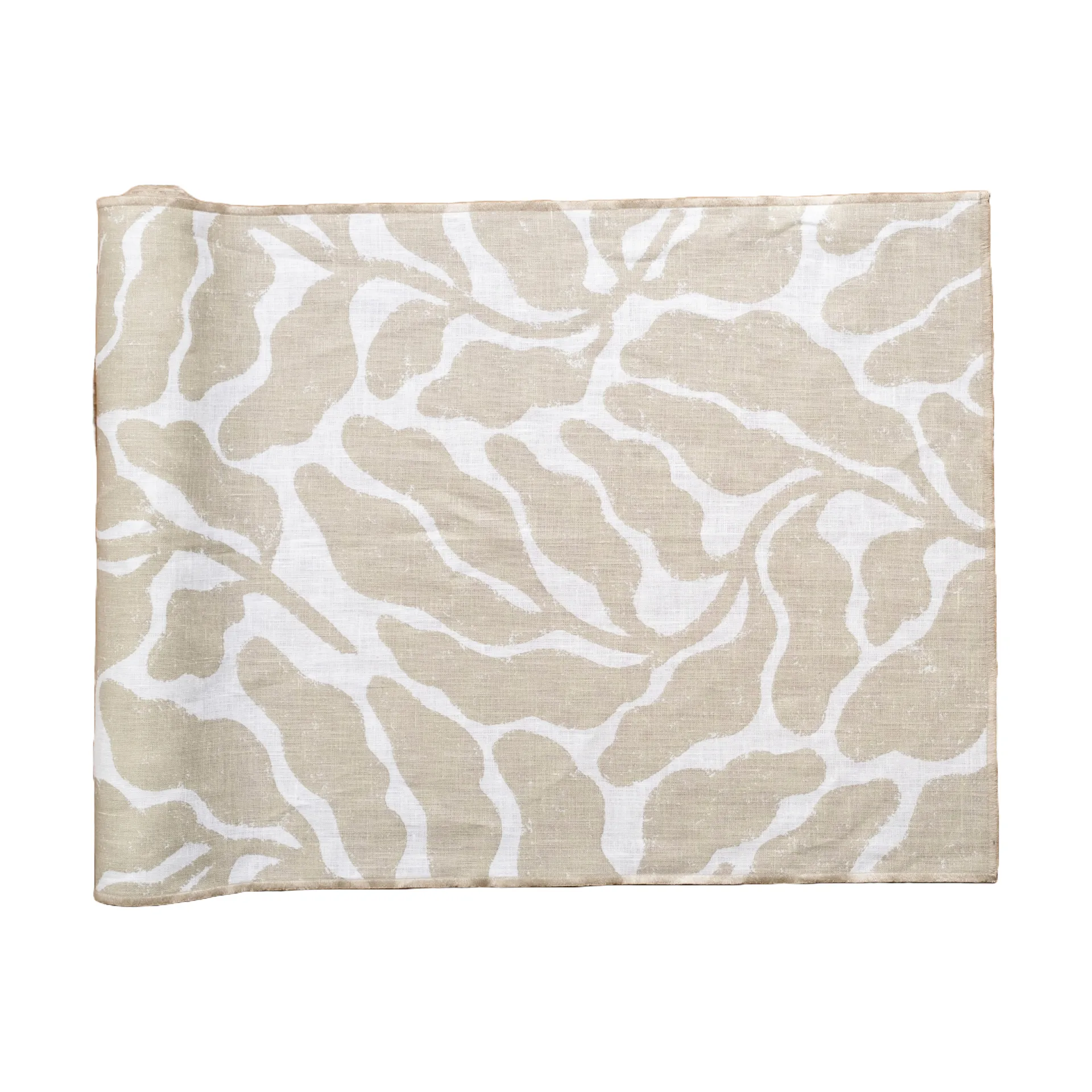 Camino de mesa Leaves, Oat, 45x180 cm Fine Little Day