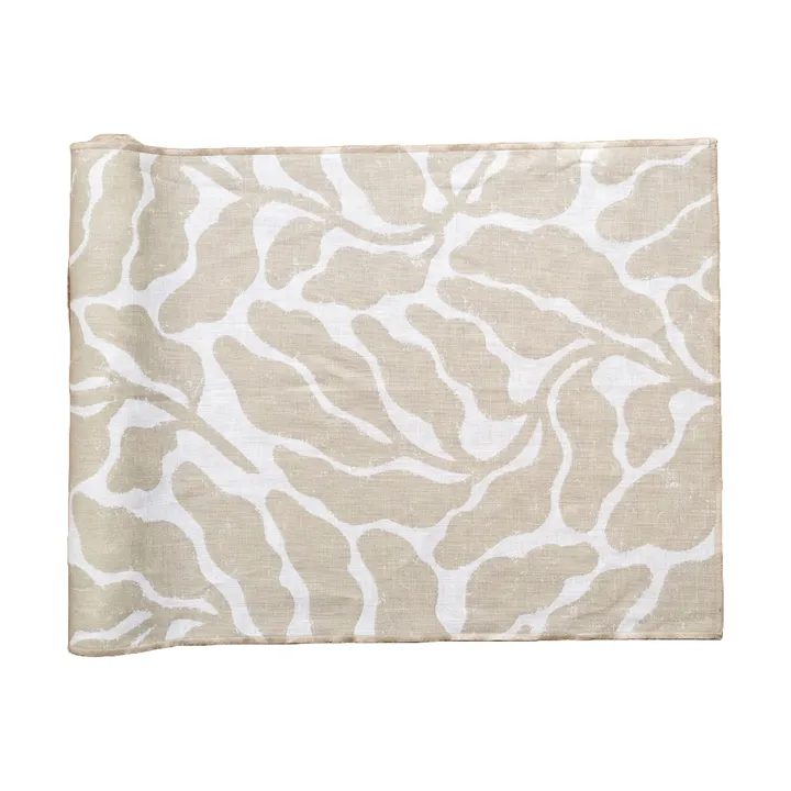 Camino de mesa Leaves - Oat, 45x180 cm - Fine Little Day