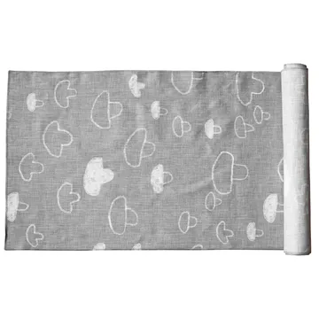 Camino de mesa Mushroom lino - gris - Fine Little Day