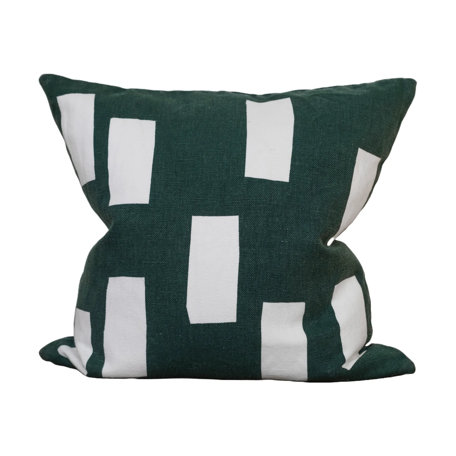 Funda de cojín Block 48x48 cm, Green Fine Little Day