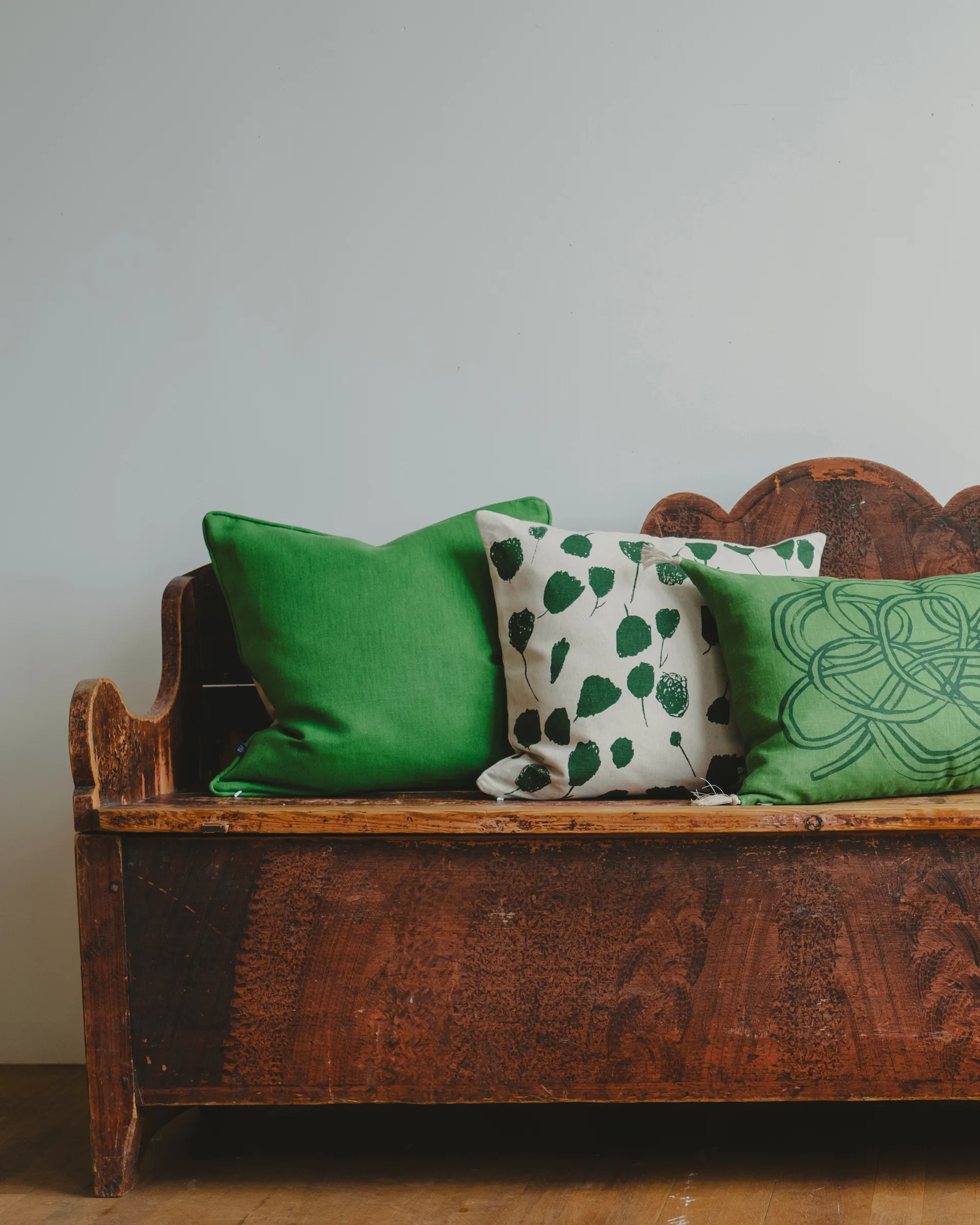 Funda de cojín Bouquet 48x48 cm, Nature-green Fine Little Day