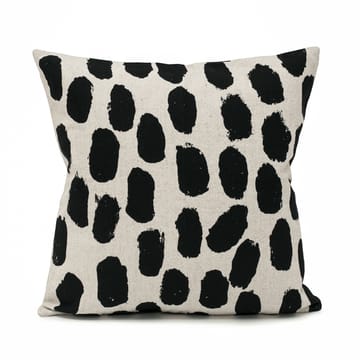 Funda de cojín Dots 48x48 cm - Beige-negro - Fine Little Day