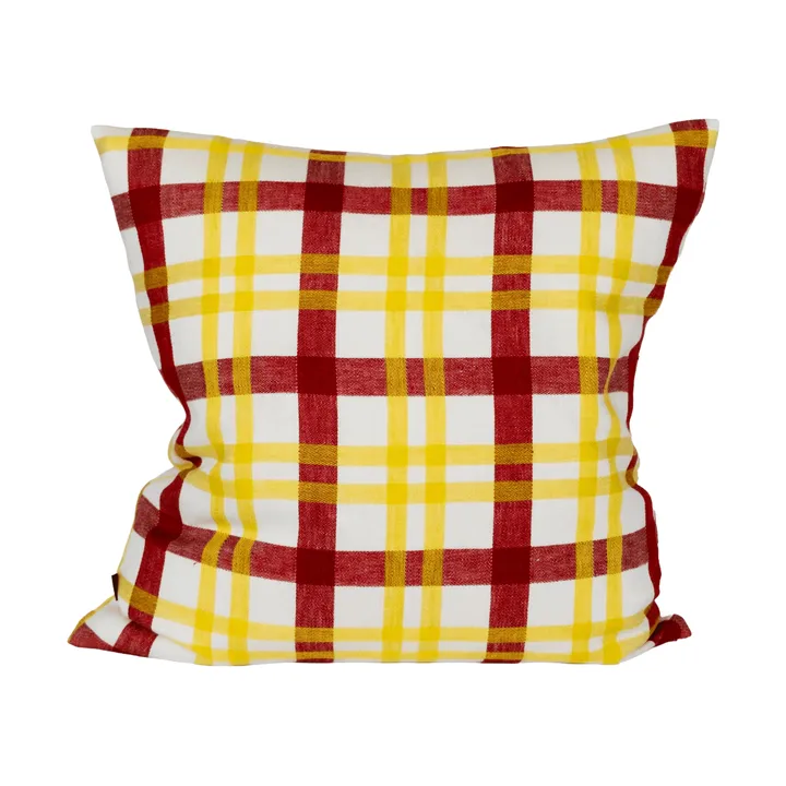 Funda de cojín Grid - Amarillo, 45x45 cm - Fine Little Day