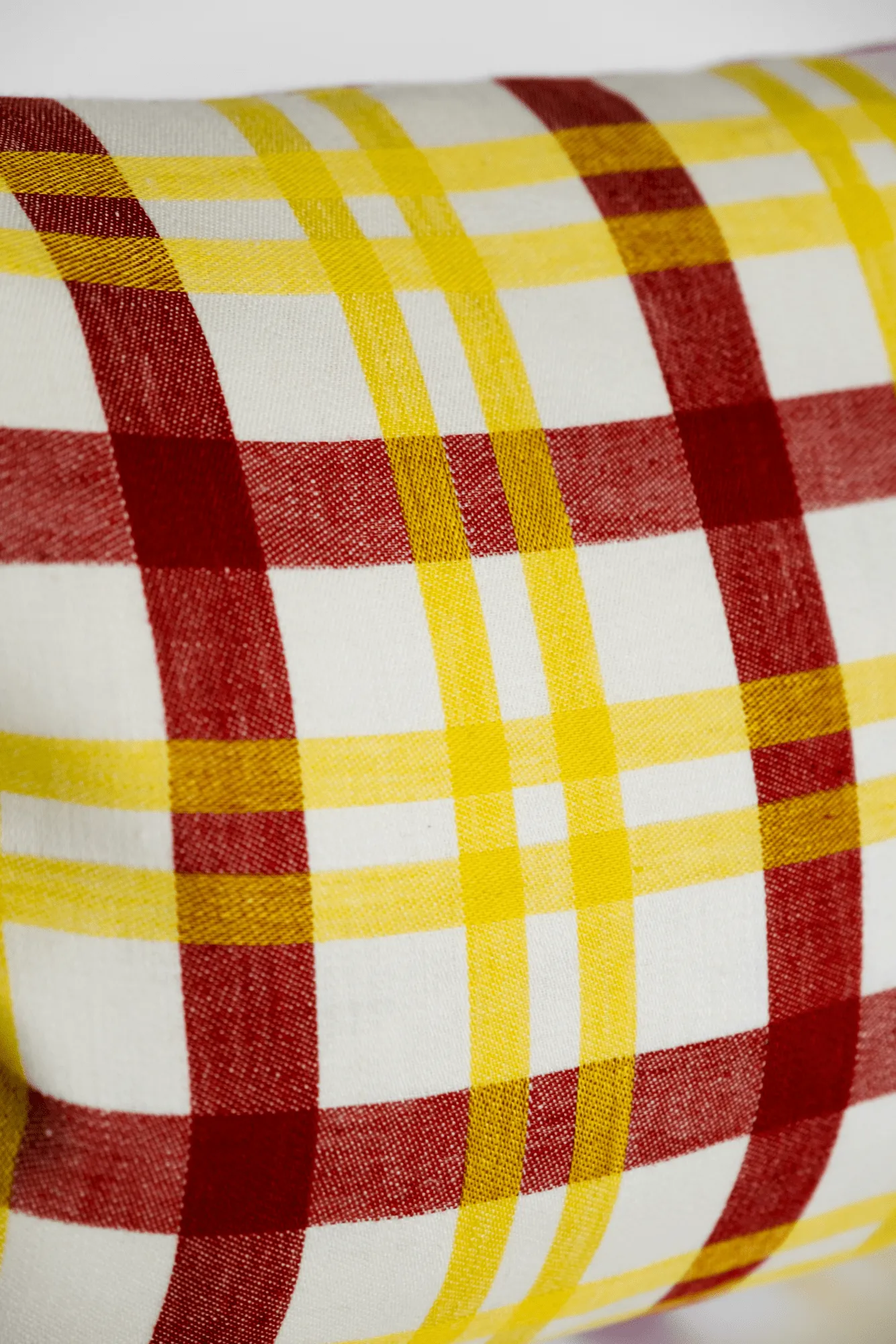 Funda de cojín Grid, Amarillo, 45x45 cm Fine Little Day