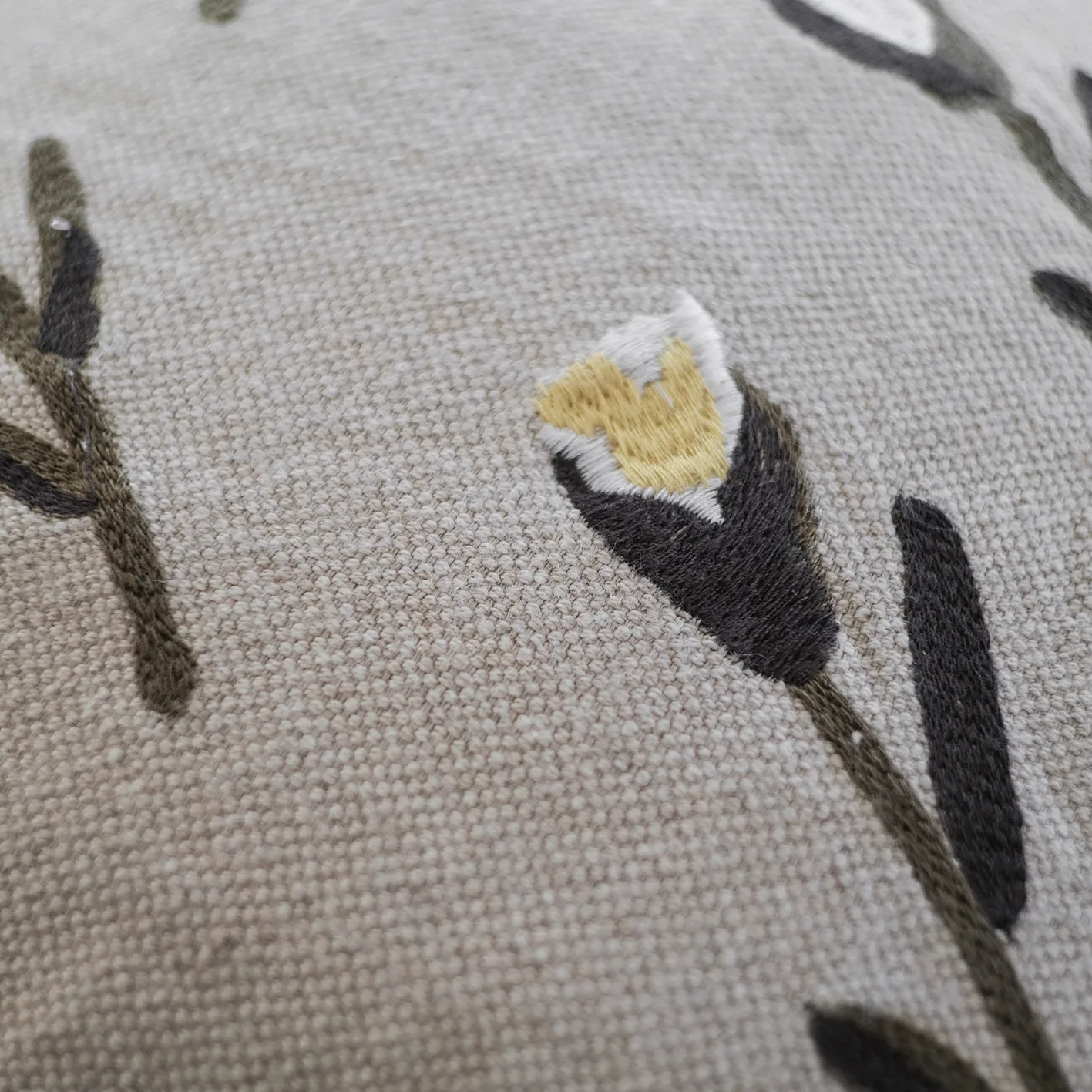 Funda de cojín Meadow 48x48 cm, Beige Fine Little Day