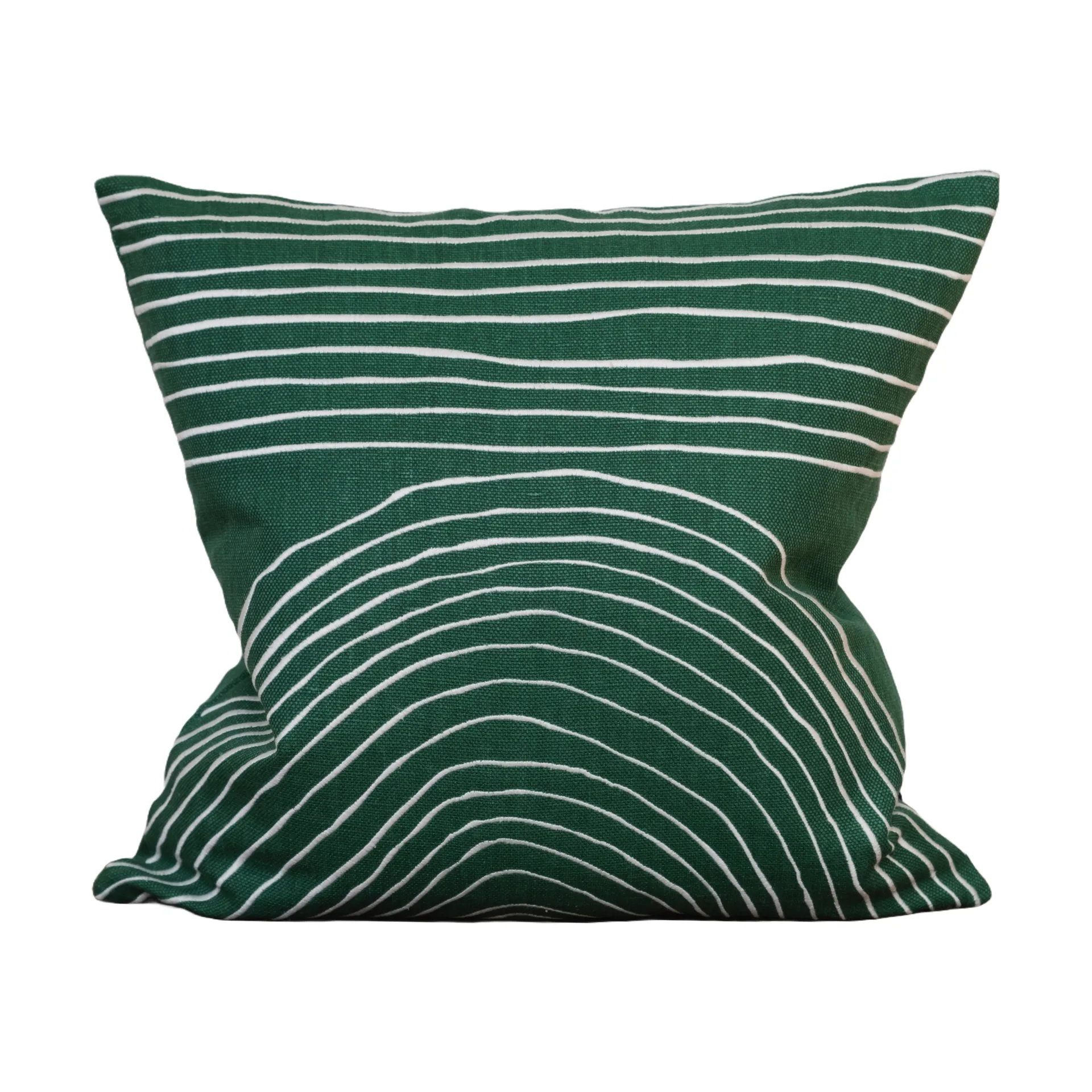 Funda de cojín Strå 48x48 cm, Green Fine Little Day