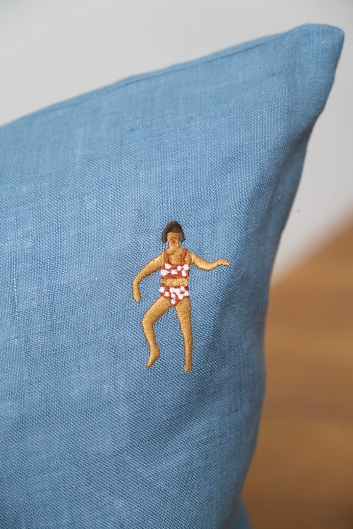Funda de cojín Swimmers 45x45 cm, Blue Fine Little Day