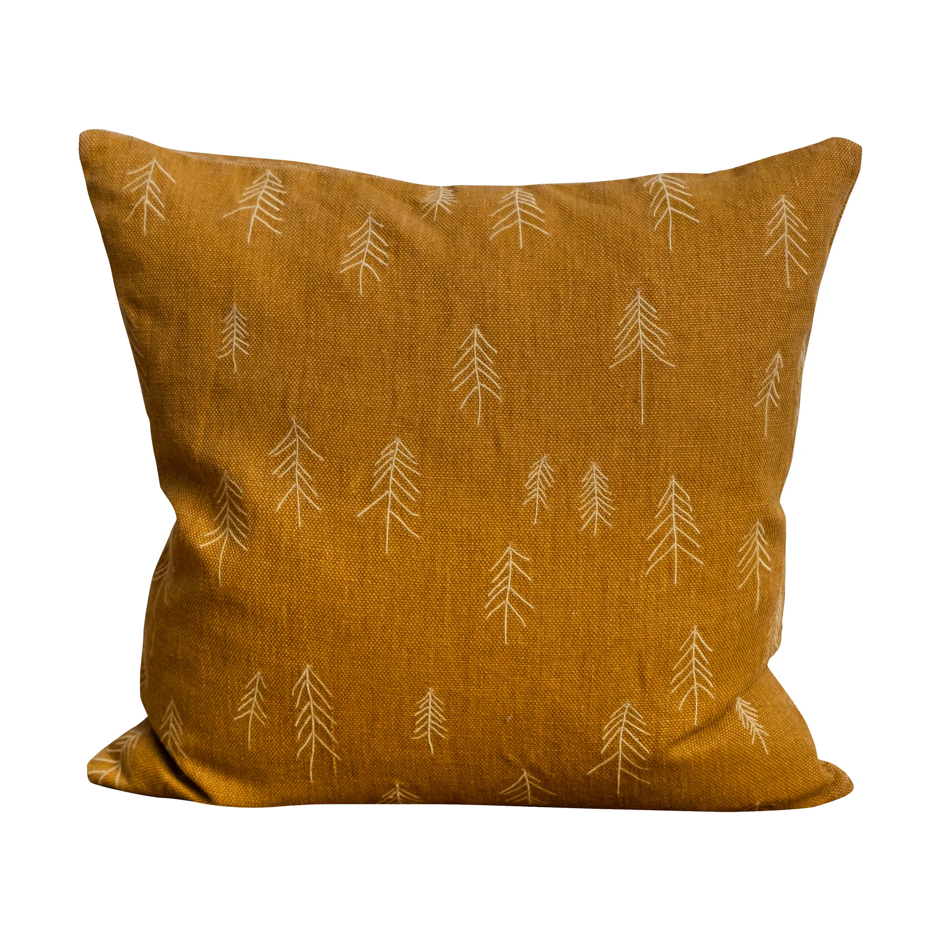 Funda de cojín Tall 48x48 cm, Amarillo mostaza Fine Little Day