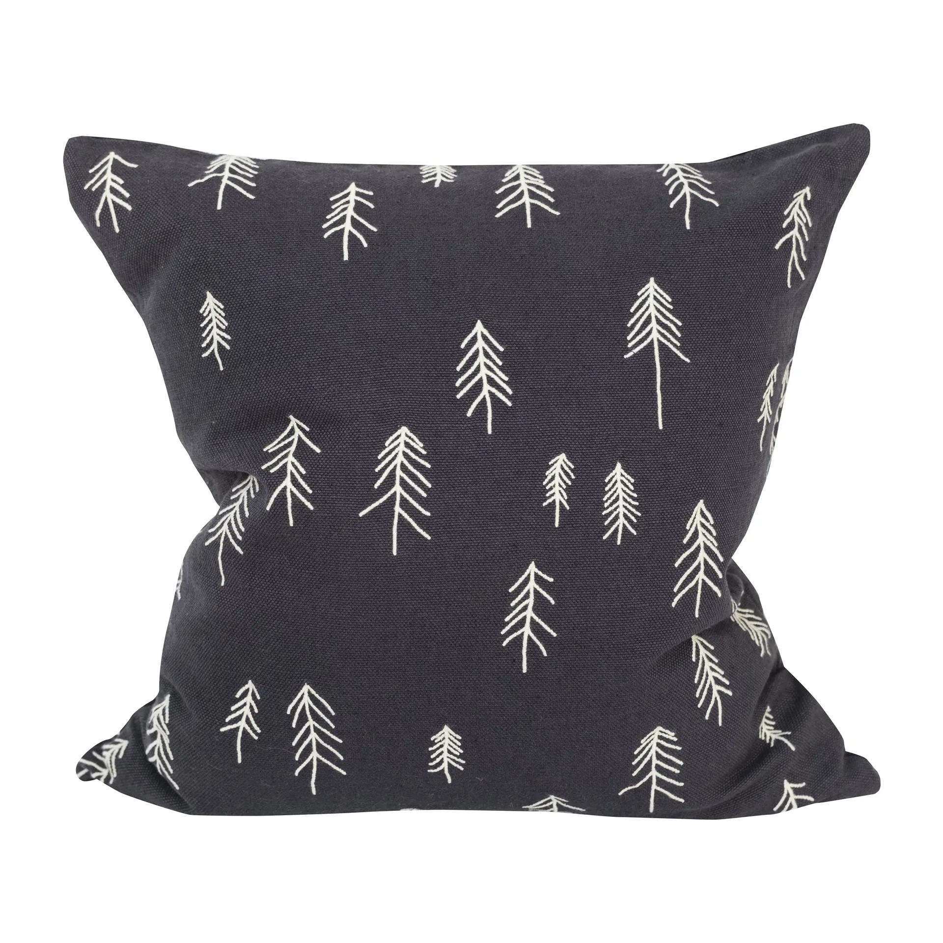 Funda de cojín Tall 48x48 cm, Azul antracita Fine Little Day