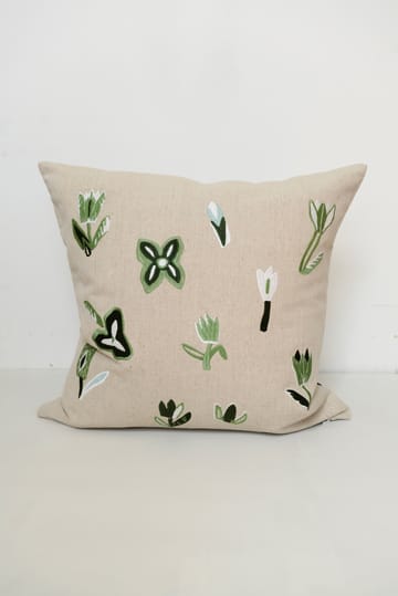 Funda de cojín Tulip 48x48 cm - Nature-green - Fine Little Day
