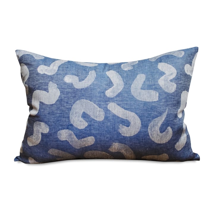 Funda de cojín Udon 68x48 cm, azul-blanco Fine Little Day
