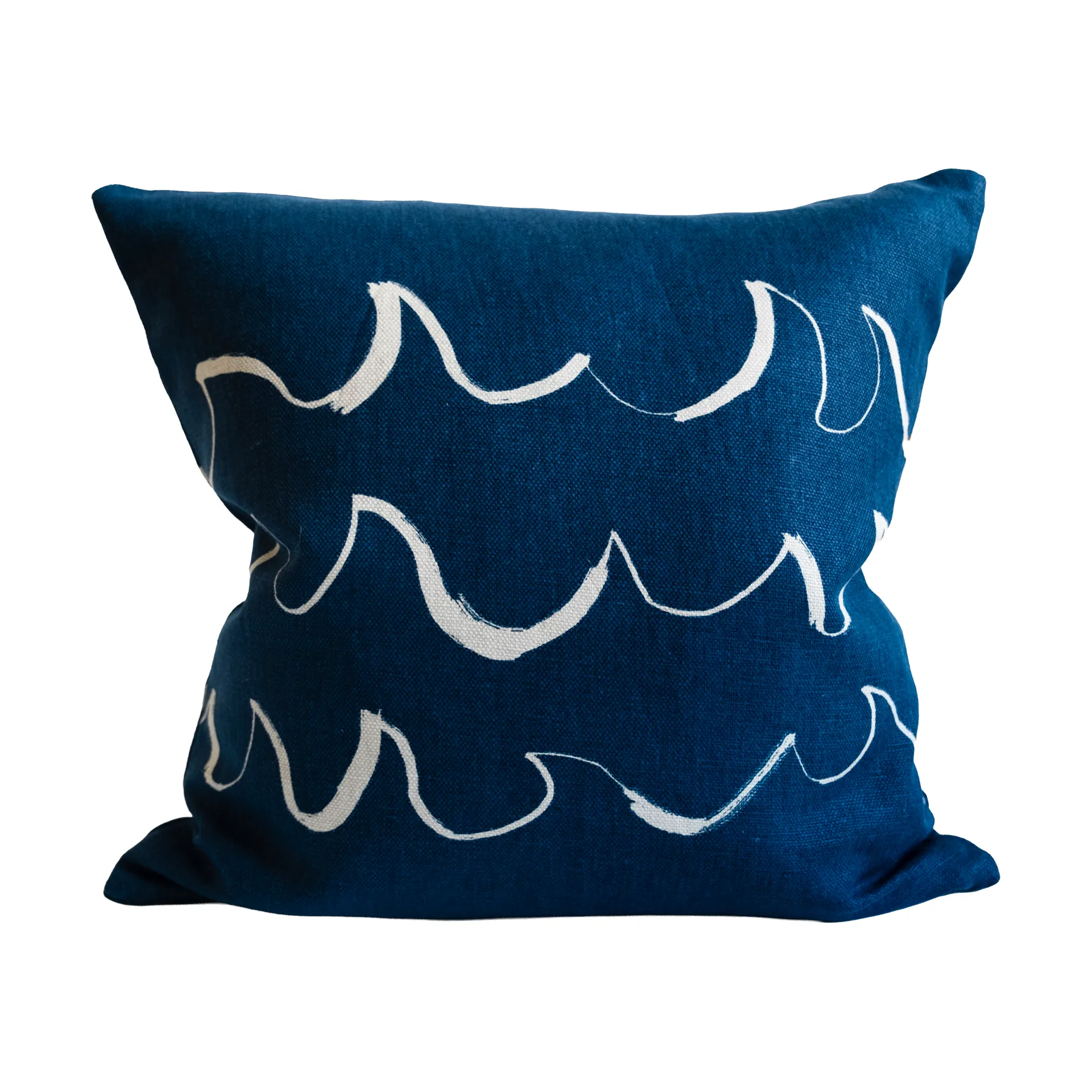 Funda de cojín Wave  48x48 cm, Blue Fine Little Day