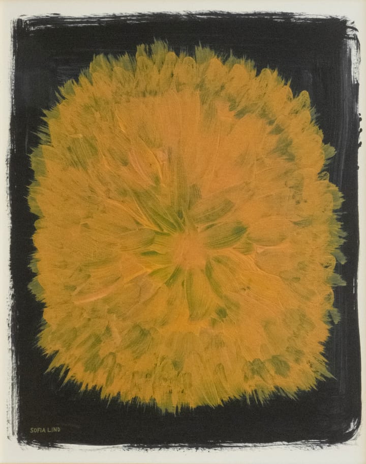 Lámina Dandelion 40x50 cm - amarillo-negro - Fine Little Day