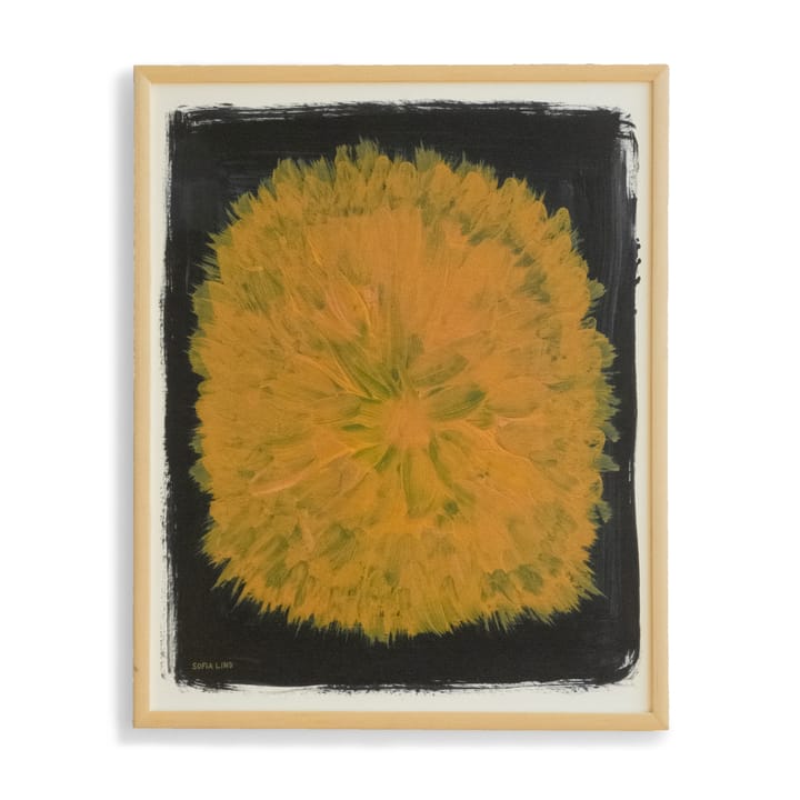 Lámina Dandelion 40x50 cm, amarillo-negro Fine Little Day