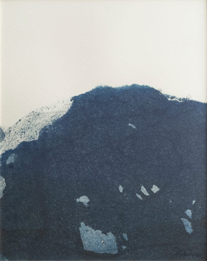 Lámina Dyeforindigo ocean 2 40x50 cm - azul-blanco - Fine Little Day