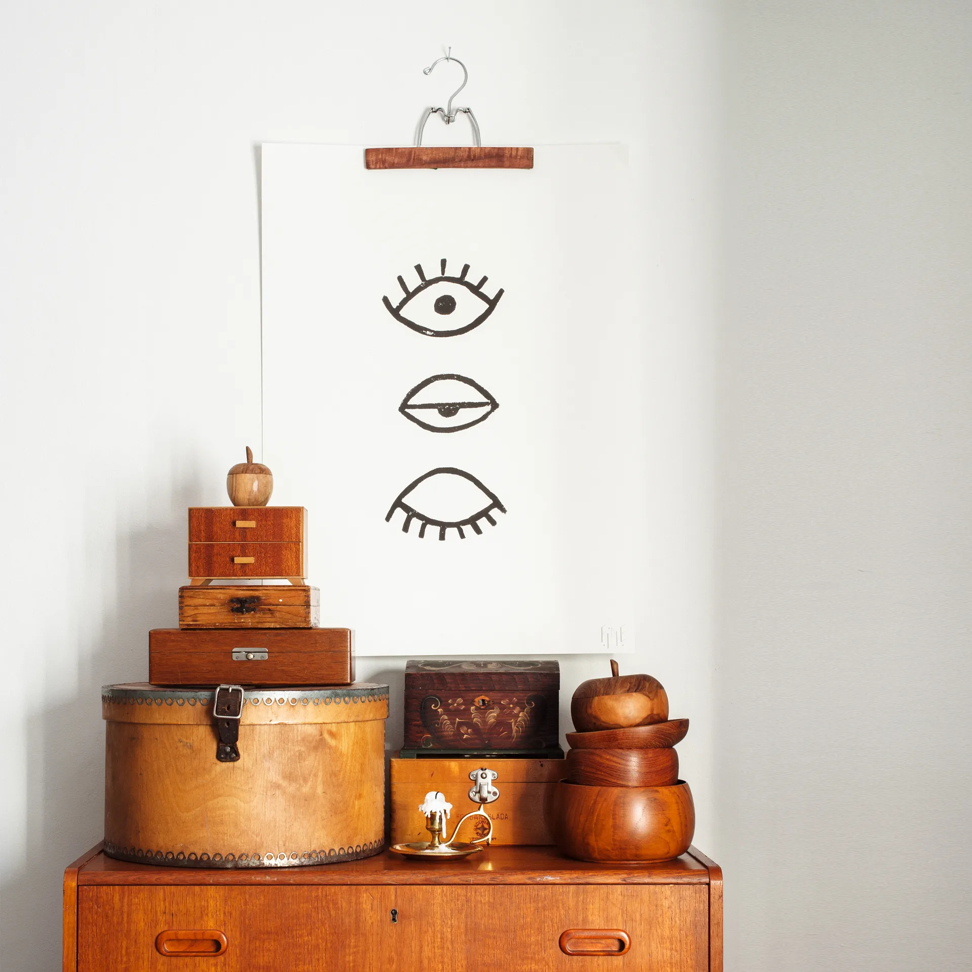 Lámina Eye Eye, 50 x 70 cm Fine Little Day