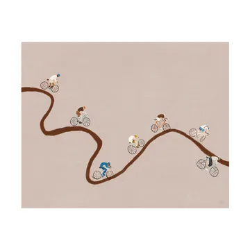 Lámina Giro - Beige, 50x40 cm - Fine Little Day