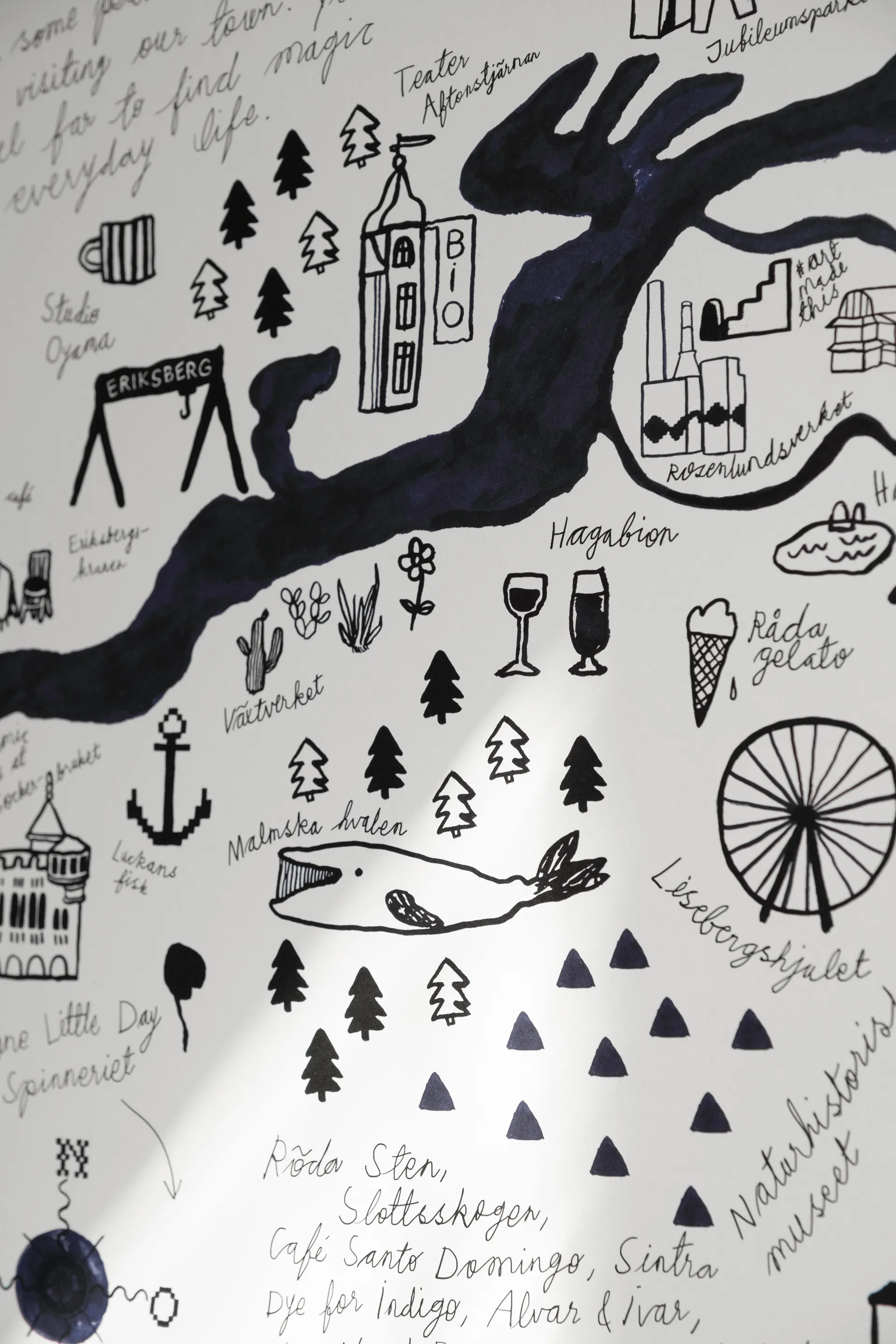 Lámina Göteborg, 50x70 cm Fine Little Day