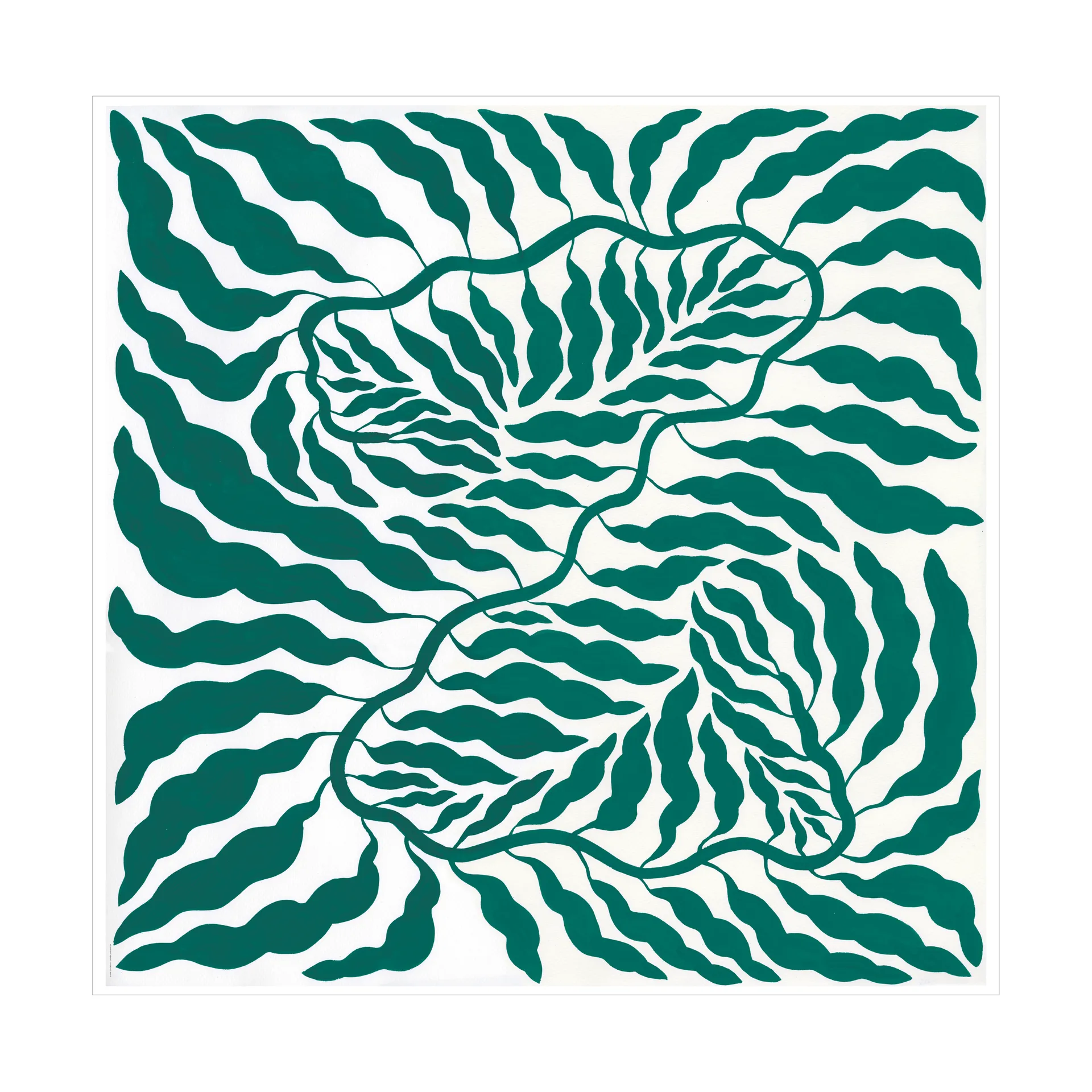 Lámina Green, 70x70 cm Fine Little Day