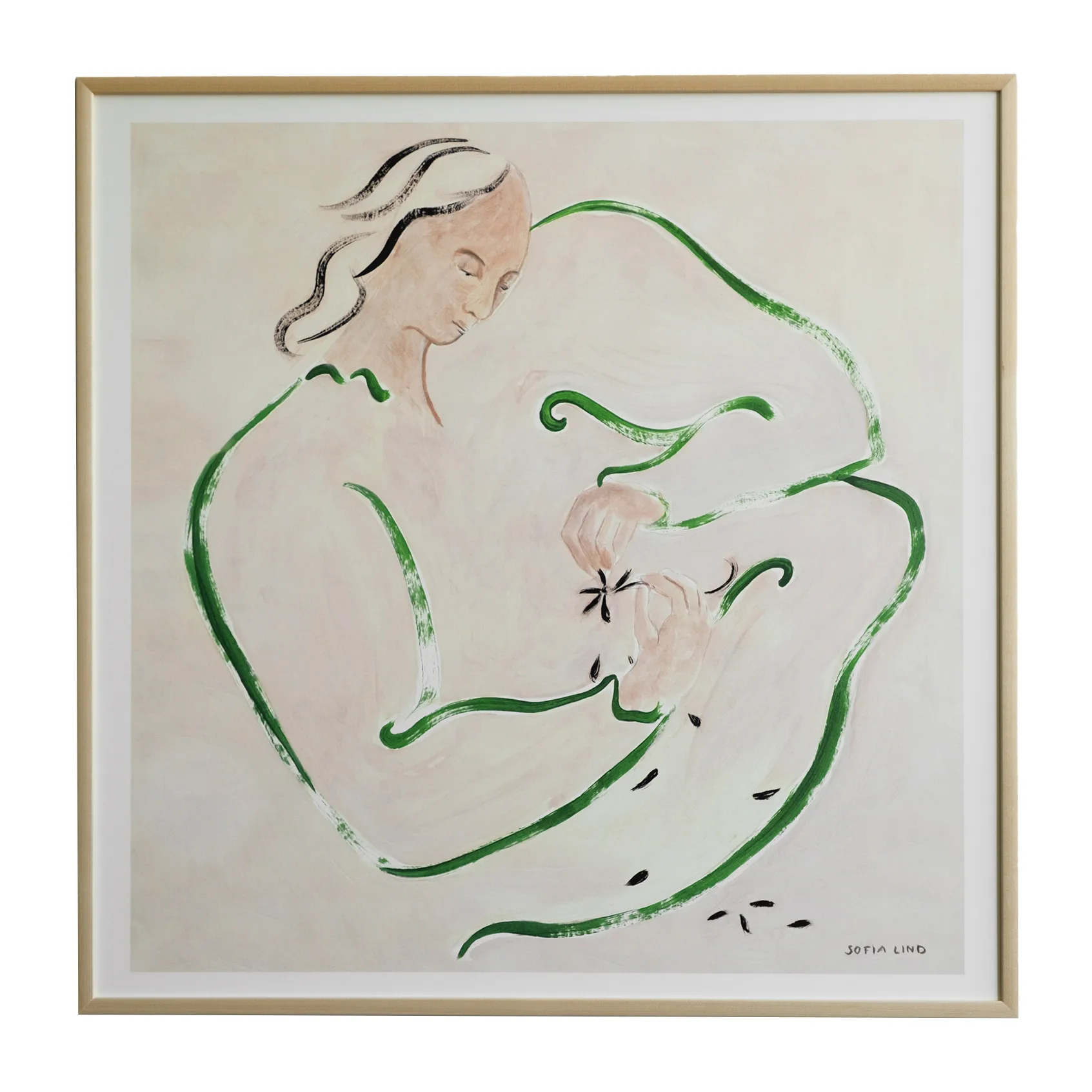 Lámina Love me not, 70x70 cm Fine Little Day