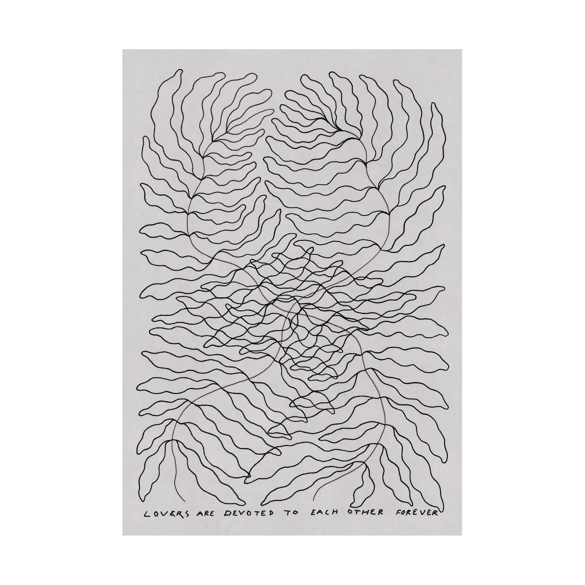 Lámina Lovers, 70x100 cm Fine Little Day