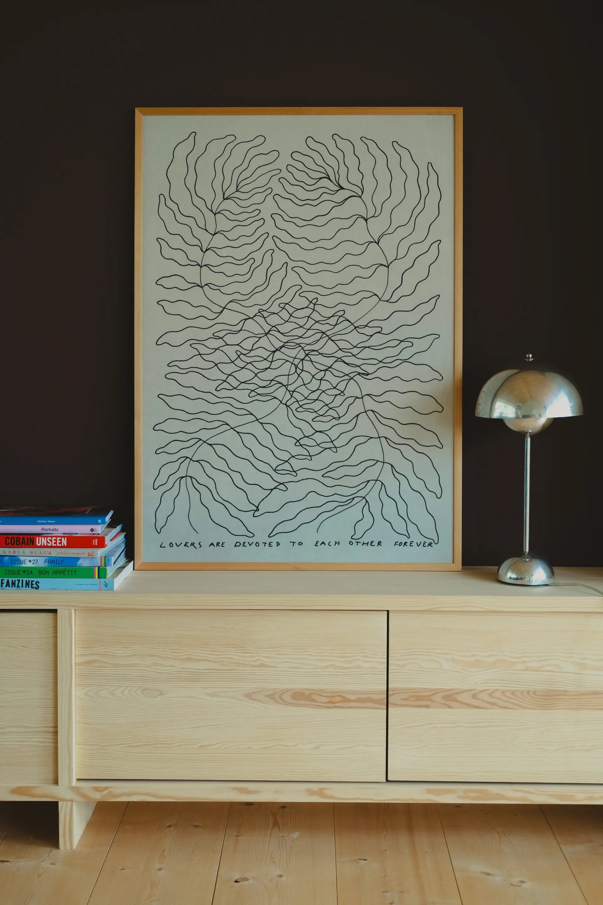 Lámina Lovers, 70x100 cm Fine Little Day