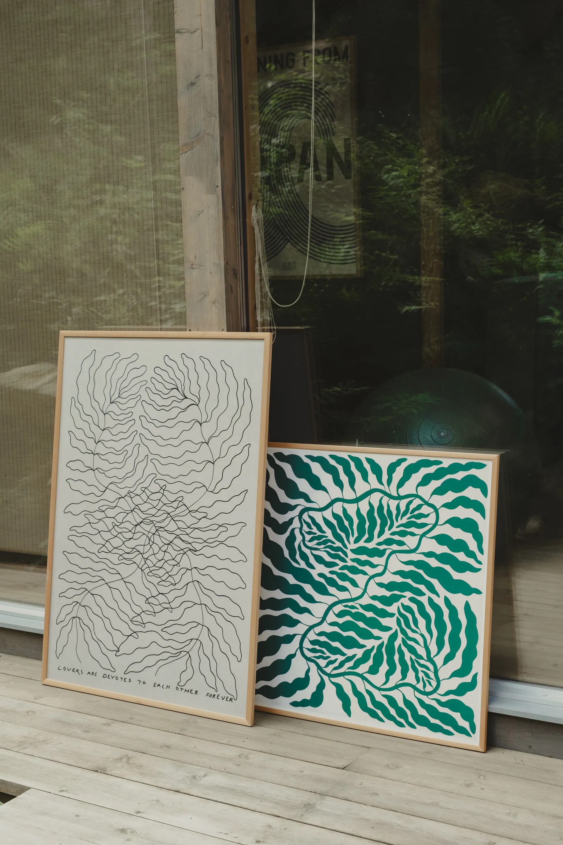 Lámina Lovers, 70x100 cm Fine Little Day