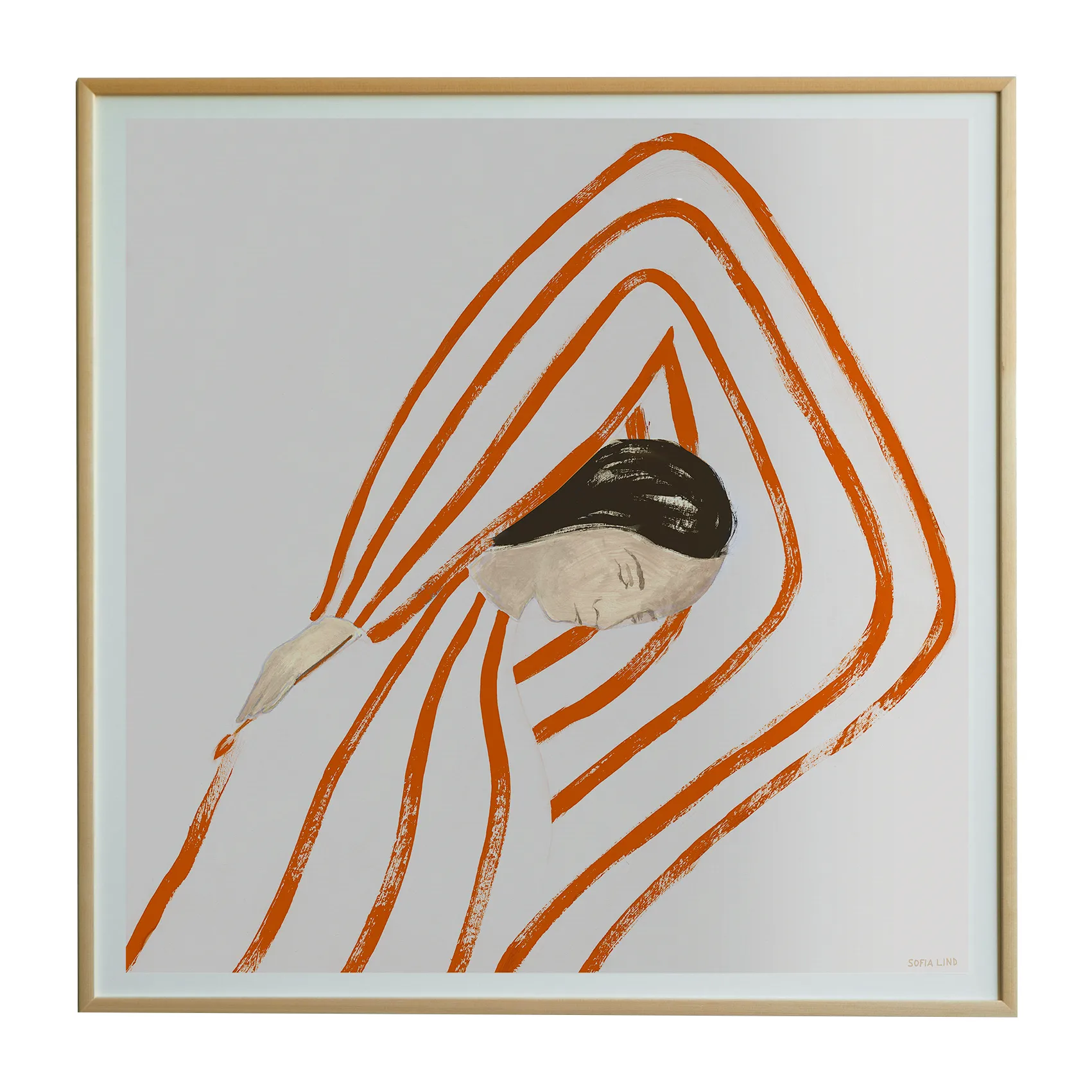 Lámina Own strokes, 70x70 cm Fine Little Day