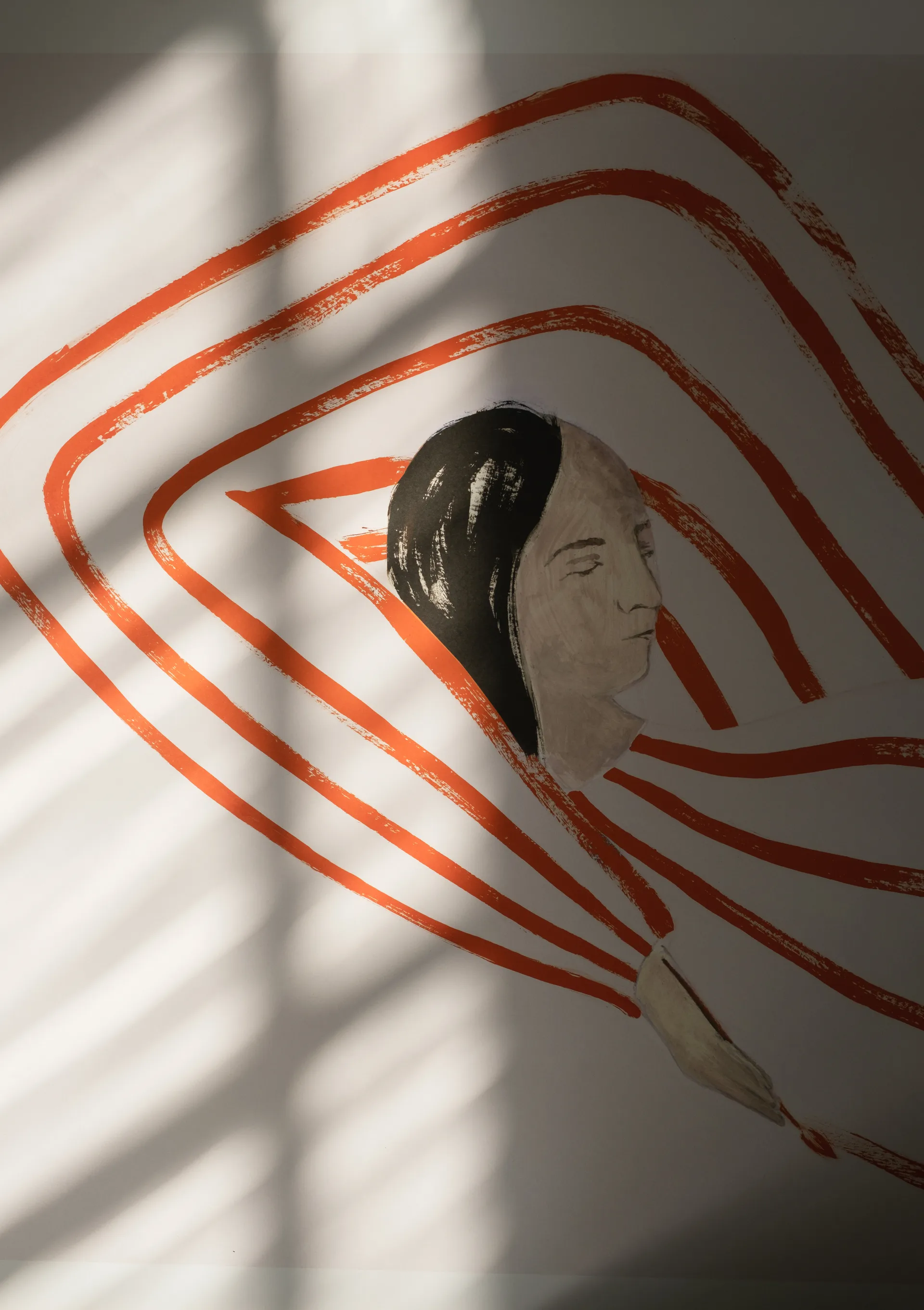 Lámina Own strokes, 70x70 cm Fine Little Day