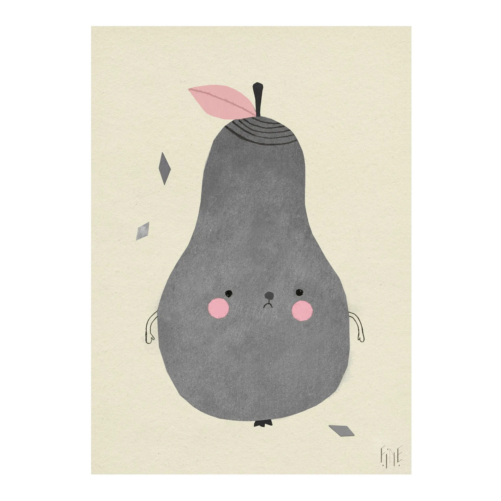 Lámina Pirum Parum, 50 x 70 cm Fine Little Day