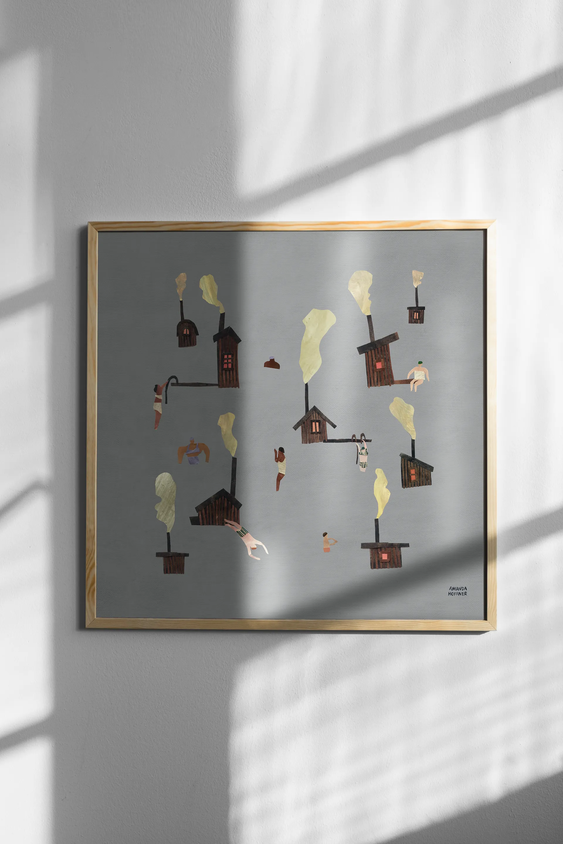 Lámina Sauna, 50x50 cm Fine Little Day