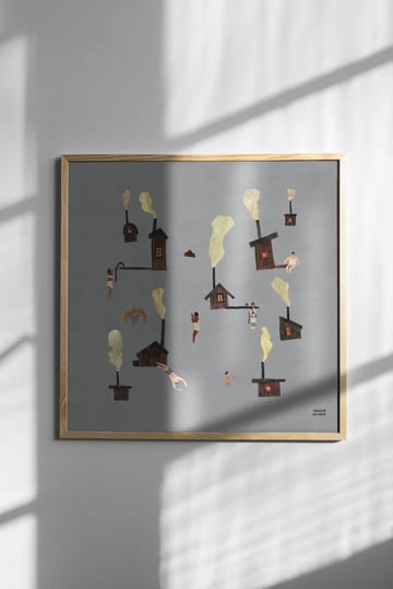 Lámina Sauna - 50x50 cm - Fine Little Day