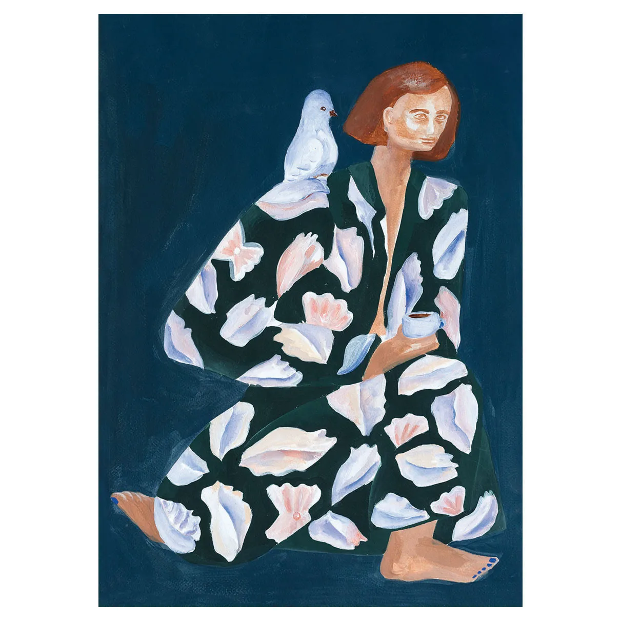 Lámina Skrud Snäcka, 50x70 cm Fine Little Day