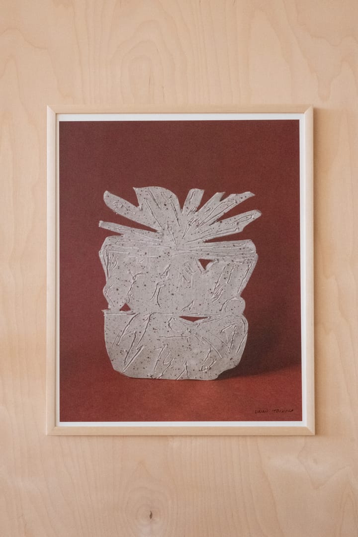 Lámina Still Up 40x50 cm, rojo-gris Fine Little Day